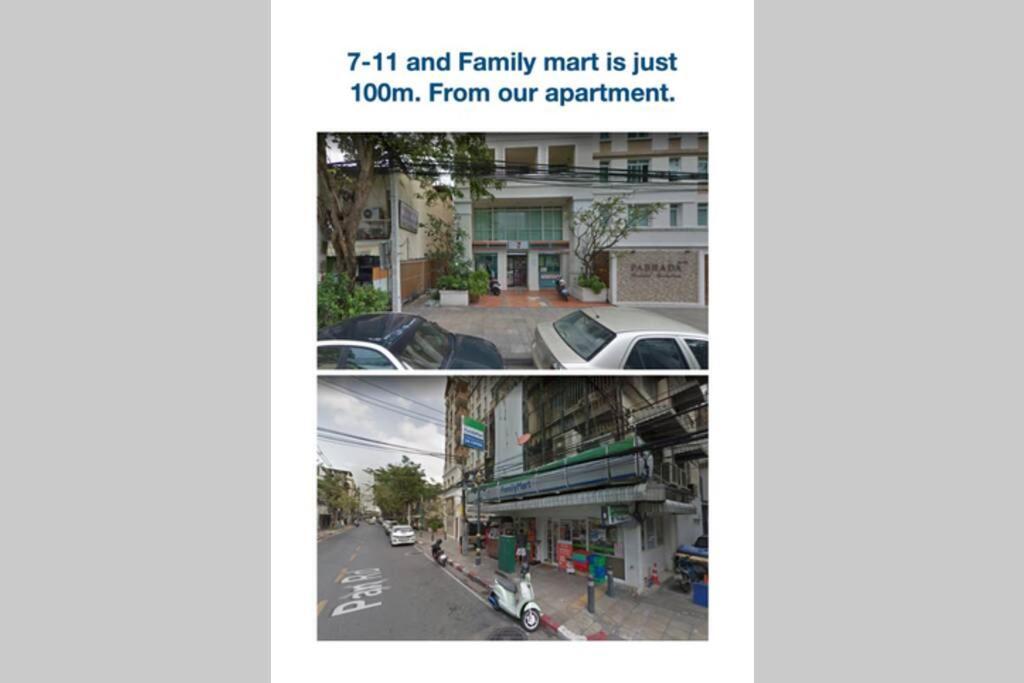 P3 Silom Large 2Beds Full Kitchen Wifi 4-6Pax Apartment Bangkok Exterior photo